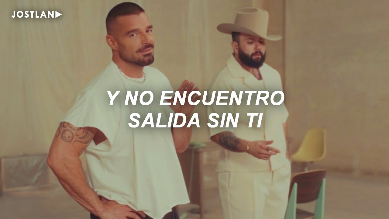 Ricky Martin, Carín León - A Medio Vivir (Letra)