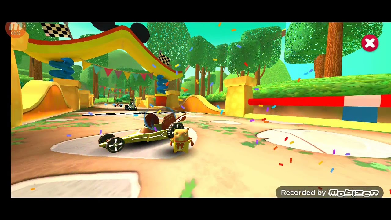Disney All-Star Racers - Neighborhood Relay Cup (Hamster) Gameplay