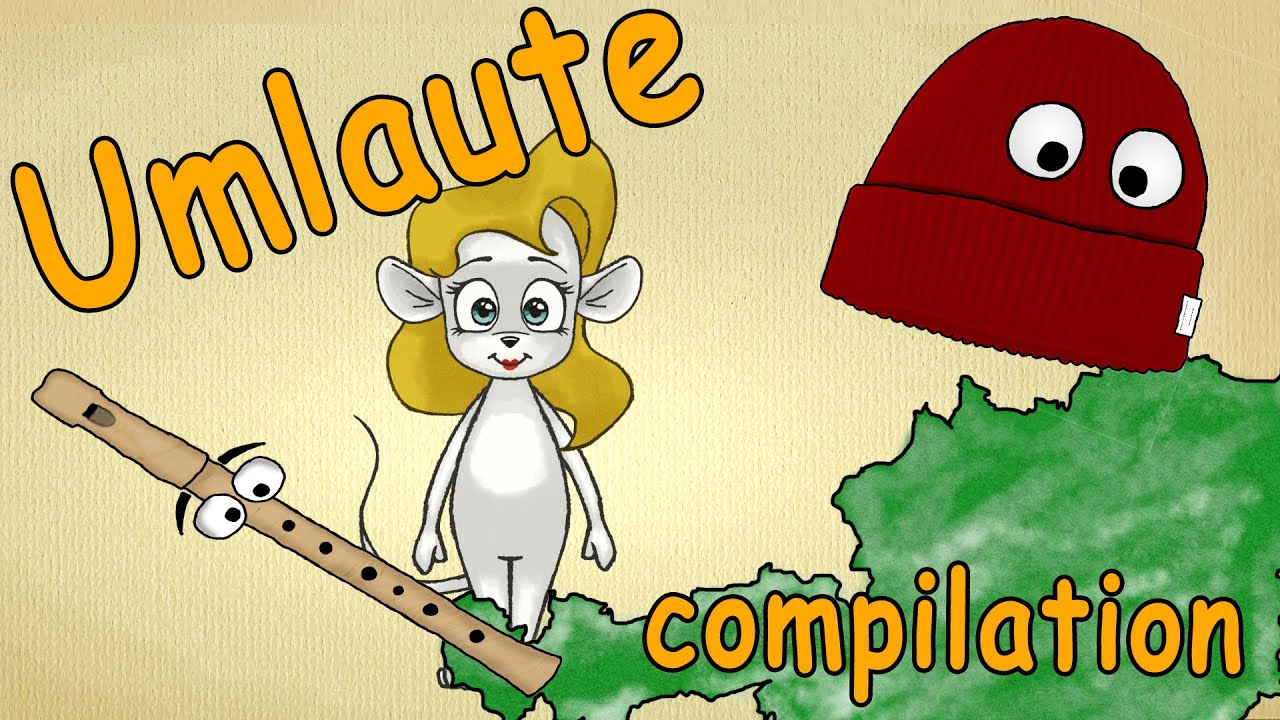 Deutsche Umlaute Compilation - Ä, Ö, Ü - Kinderlieder zum mitsingen