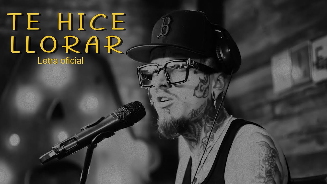Te Hice Llorar - Nanpa B&aacute;sico (LETRA)