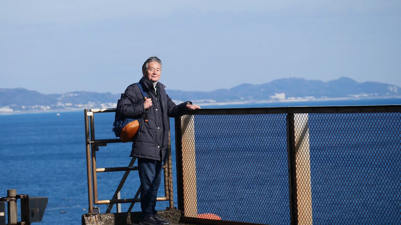 堺正幸アナウンサーと駅を訪ねる「根府川駅」　＜Visited Nebukawa Station with announcer Masayuki Sakai＞
