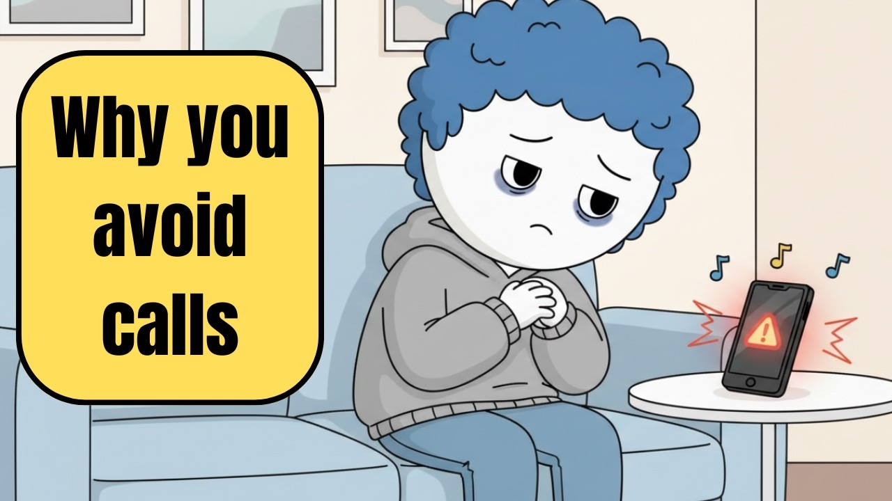 The Hidden Reason You Avoid Phone Calls | The Psychology of People Who Avoid Phone Calls