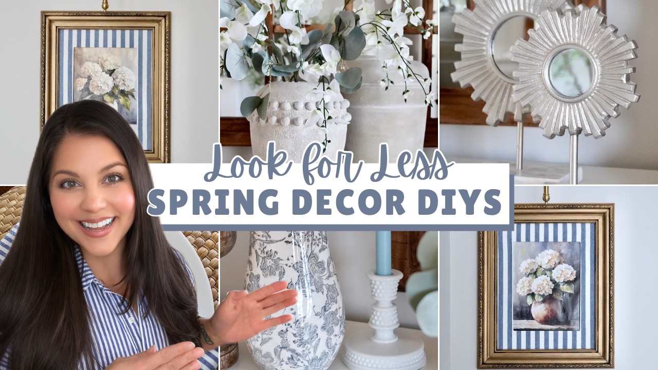 🌷HIGH END SPRING HOME DECOR ON A BUDGET | LOOK FOR LESS HOME DECOR