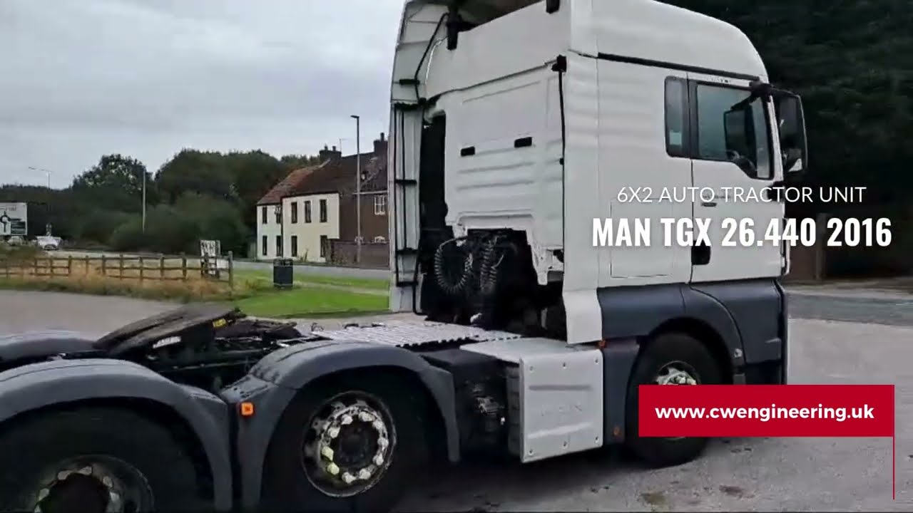 MAN TGX 26 440 Tractor Unit 6x2 Auto 2016 #mantrucks #trucking #truckdriver #offer