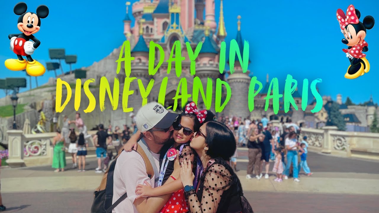 Paris Day 2 🇫🇷 | ✨Disneyland | Family Trip with Kids 🎢 | @Bongzaikebaaz