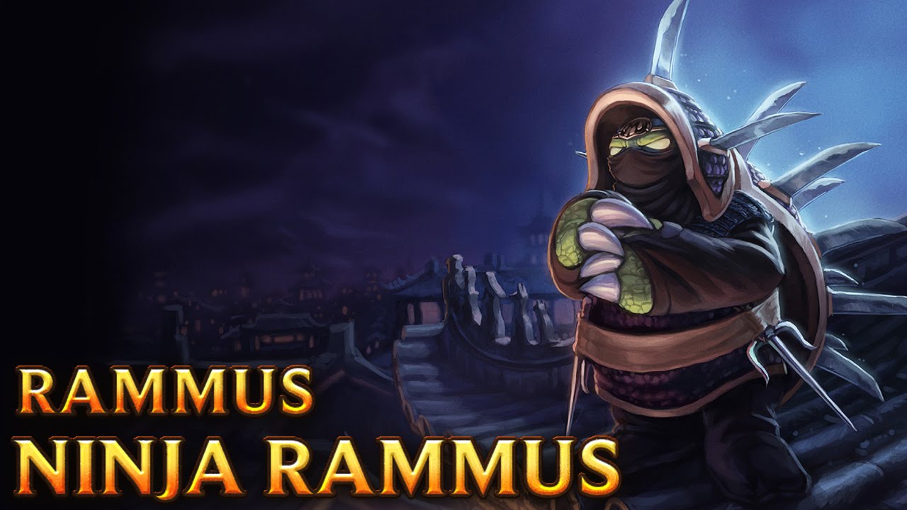 Ninja Rammus - Skins lol