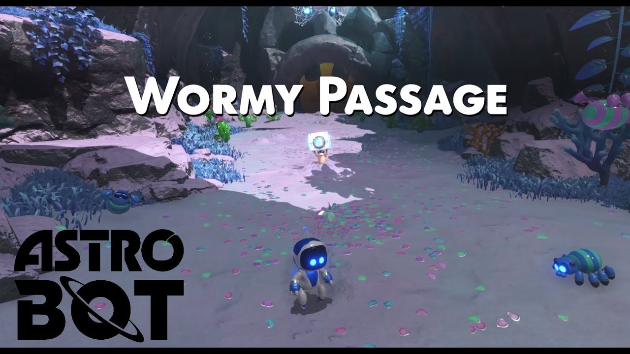 Astro Bot - Wormy Passage (Tentacle System) (Full Gameplay) (PS5)