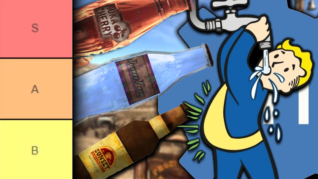 Полный список напитков Fallout: New Vegas