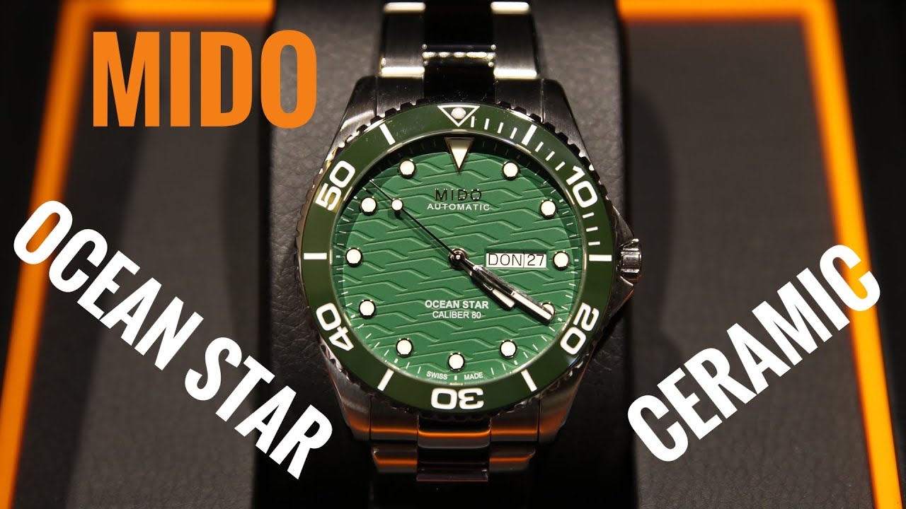 Mido Ocean Star 200c Ceramic Green Kaliber 80 | Review | M042.430.11.091.00 | Olfert&Co