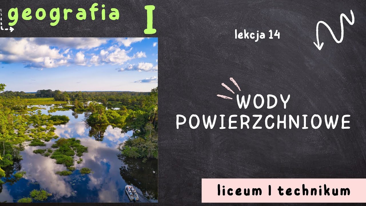 Geografia 1 LO [Lekcja 14:  Wody powierzchniowe - poziom podstawowy]