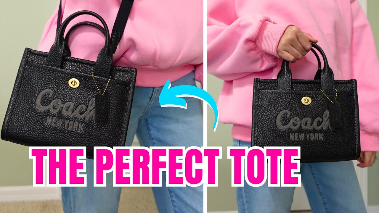 Сумка-тоут Coach Cargo 20 | Что в неё помещается + Фотографии в процессе сборки