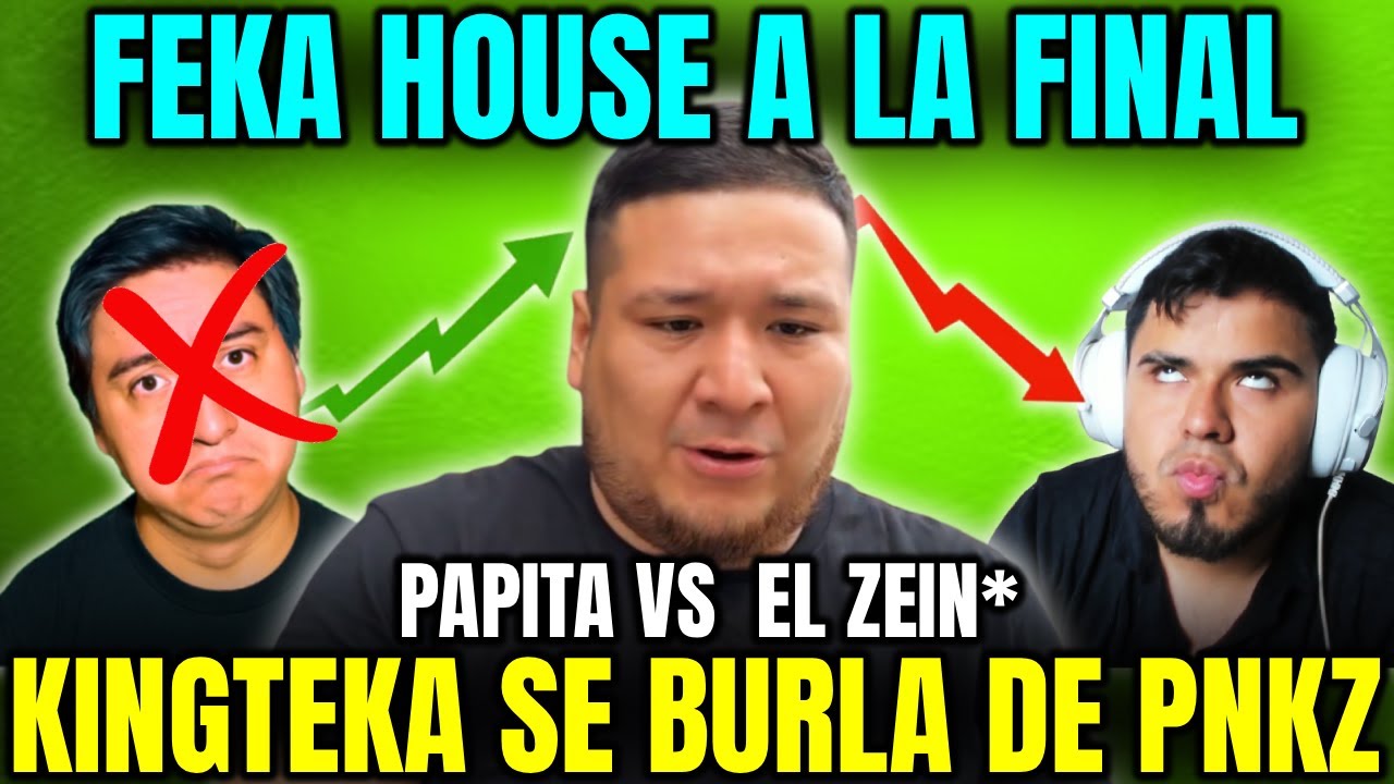 LA FEKA HOUSE LLEGAN A LA FINAL🔥ELIMINAN A PNKZ Y LEO😲CIRILO Y ZEIN JUNTOS🤣RESUMEN DE TODO EL SHOW🤣