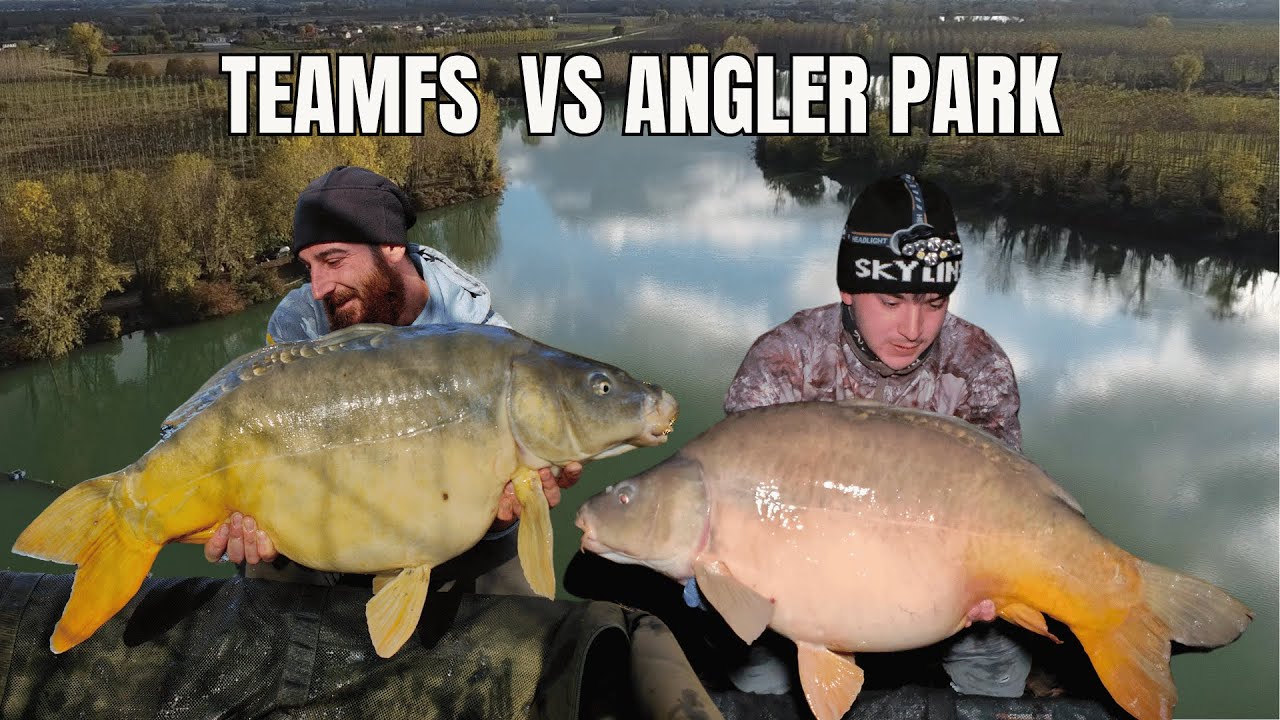 TEAMFS VS ANGLER PARK (Tantissime Carpe con le ABA)
