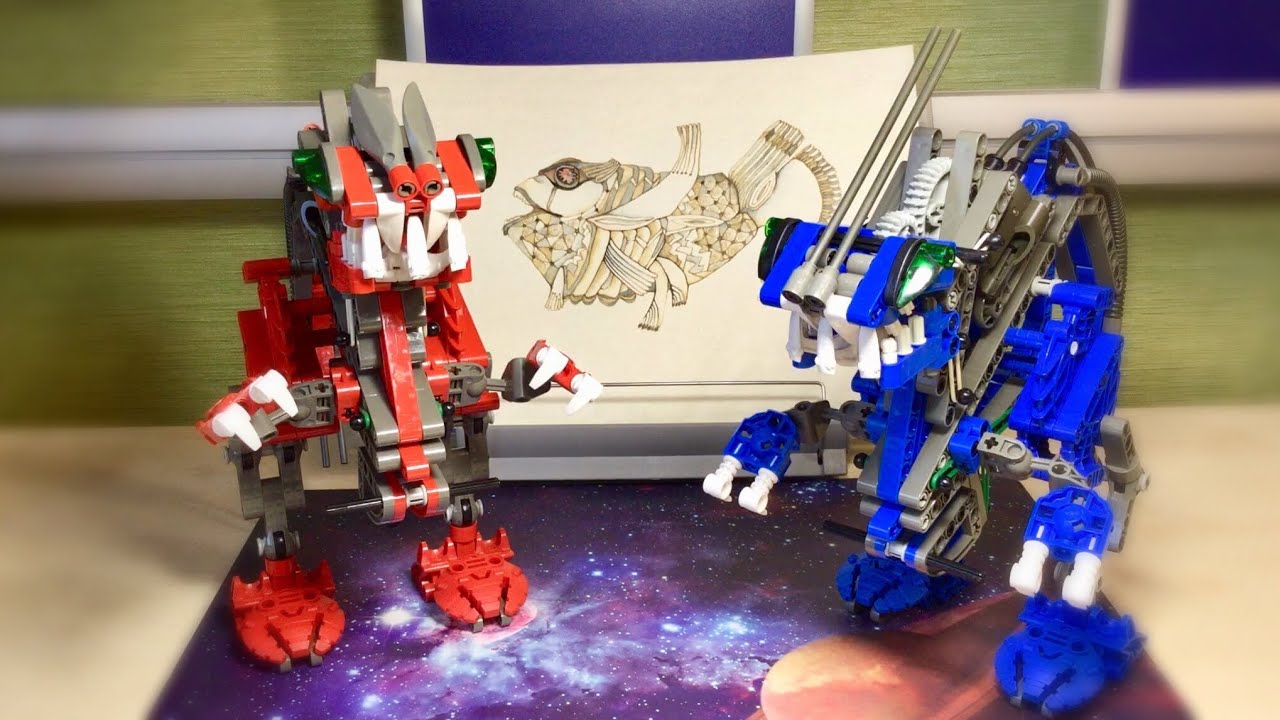ОБЗОР НА ЛЕГО БИОНИКЛ КАДОК И ГАДОК / Lego Bionicle 8558 Cahdok & Gahdok Review