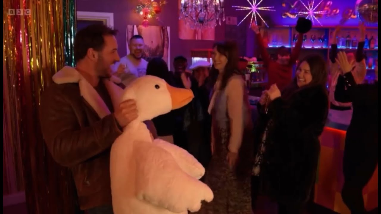 Eastenders Stacey and honey tell Martin that he has got his stall back as they had a word with him