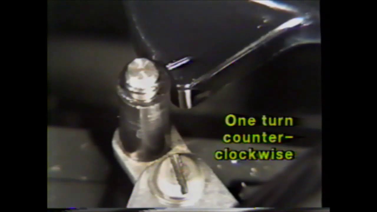 LINKAGE ADJUSTMENTS: 1988 and Newer Loop V4 and V6