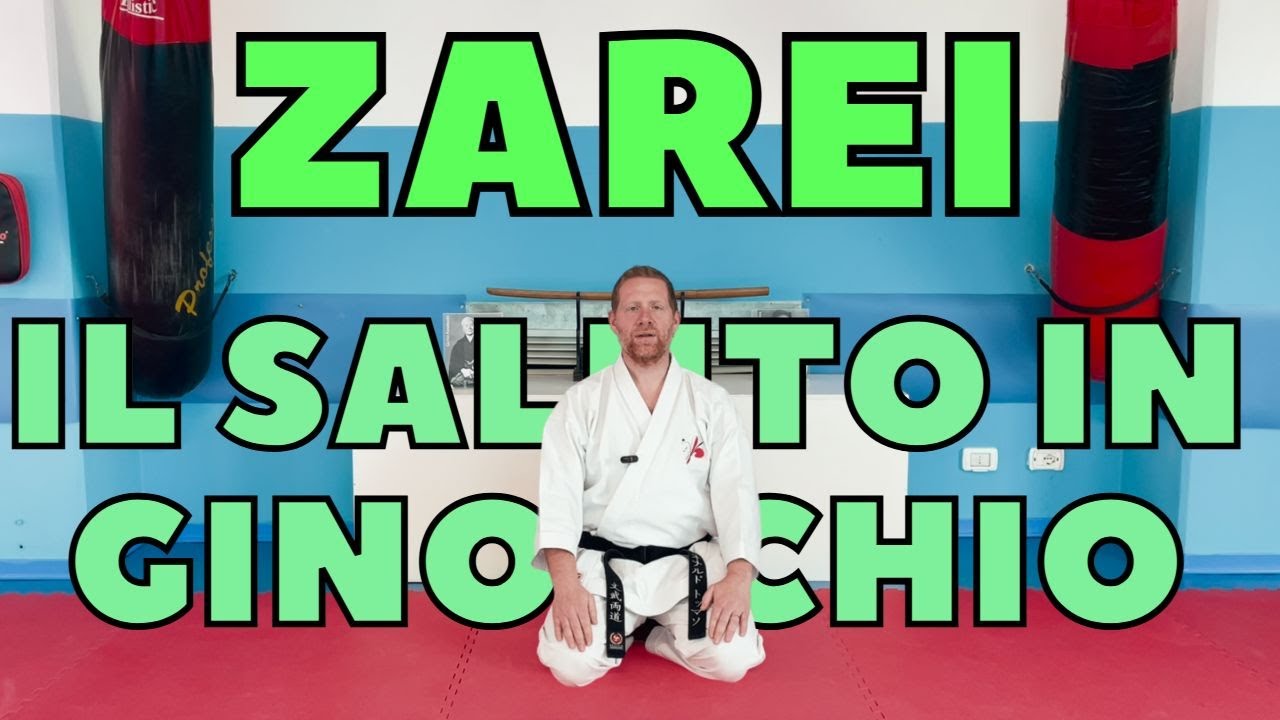 Il saluto in ginocchio del Karate