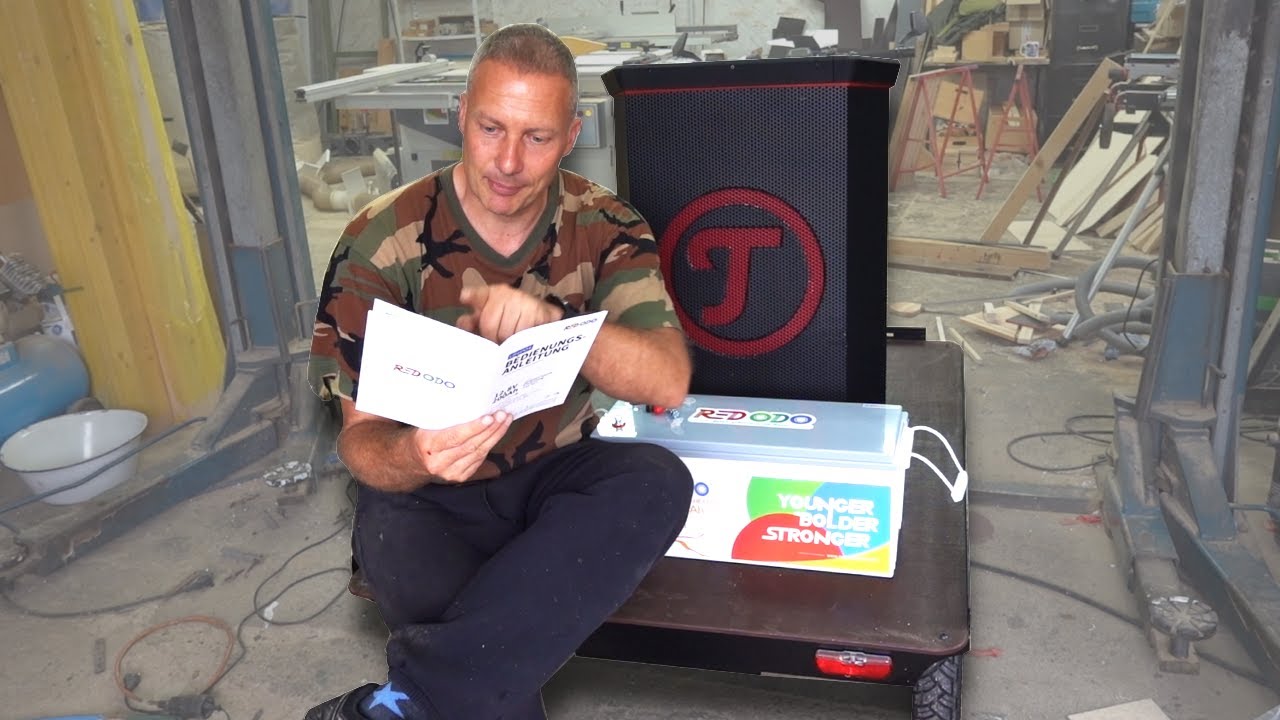 Teufel Rockster + Lastenfahrrad = Mobile Discoanlage