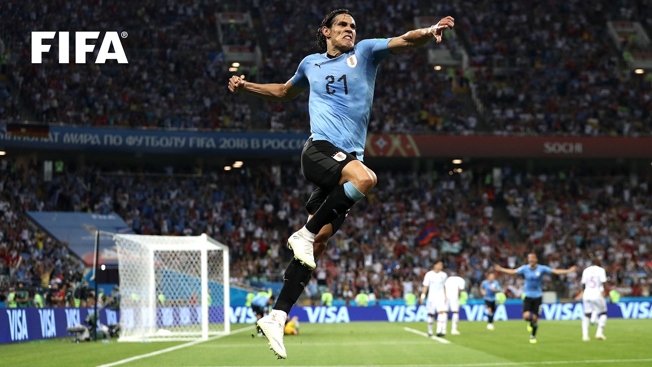 Suarez, Cavani and Uruguay | All Goals & Highlights | 2018 FIFA World Cup