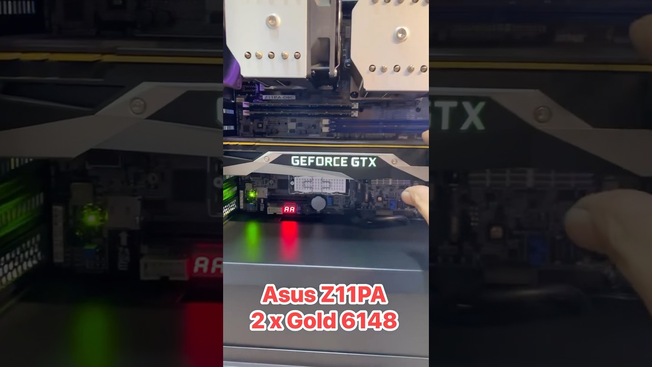 #asus_z11pa #dual_xeonGold 6148 #chuongmaytram