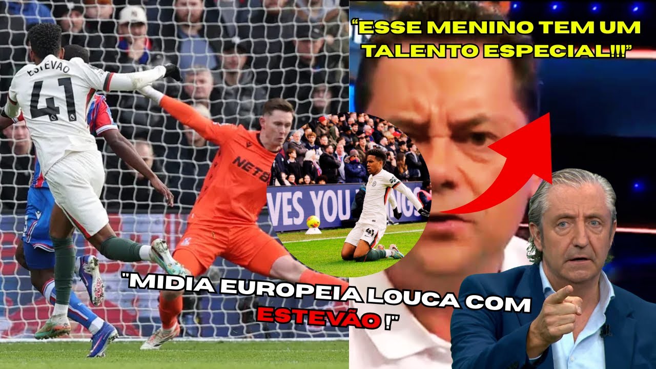 Estevão CHOCA o Chelsea, a Mídia Europeia se RENDE e um Recorde Histórico CAI!