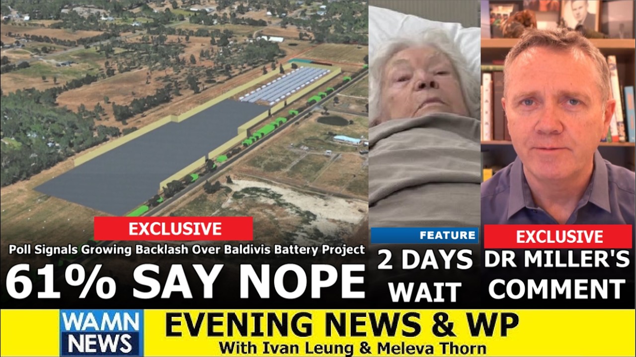 Evening News & WP - [Растущее недовольство производителями батарей + 48-часовое ожидание в больни...