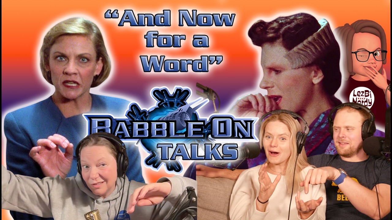 Humans are just MONKEYS?! 🐒 | Babylon 5 2x15 Podcast | And Now For A Word