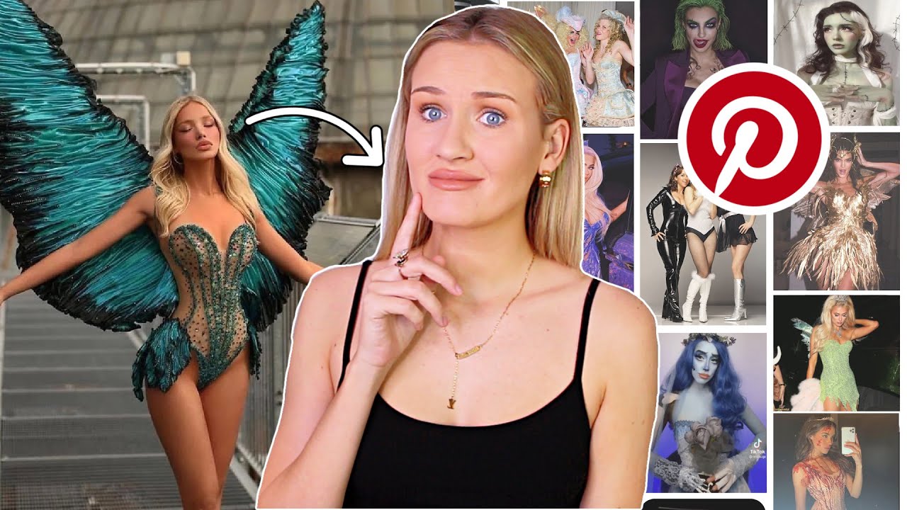 I BOUGHT UNREALISTIC PINTEREST HALLOWEEN COSTUMES