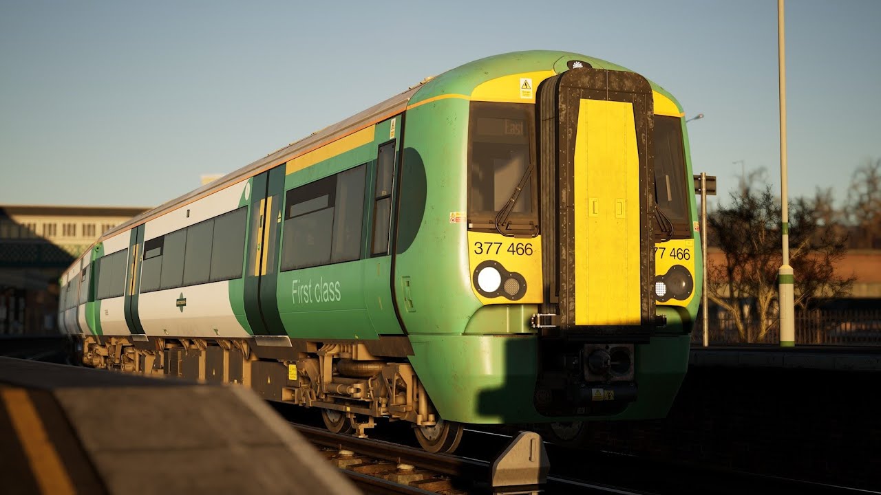 train sim world 6 East coastway remaster class 377/4 Lewes to Eastbourne 