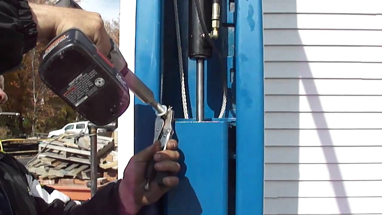 TP11KAC-D 2 Post Lift Installation Video (Part 2 of 2)