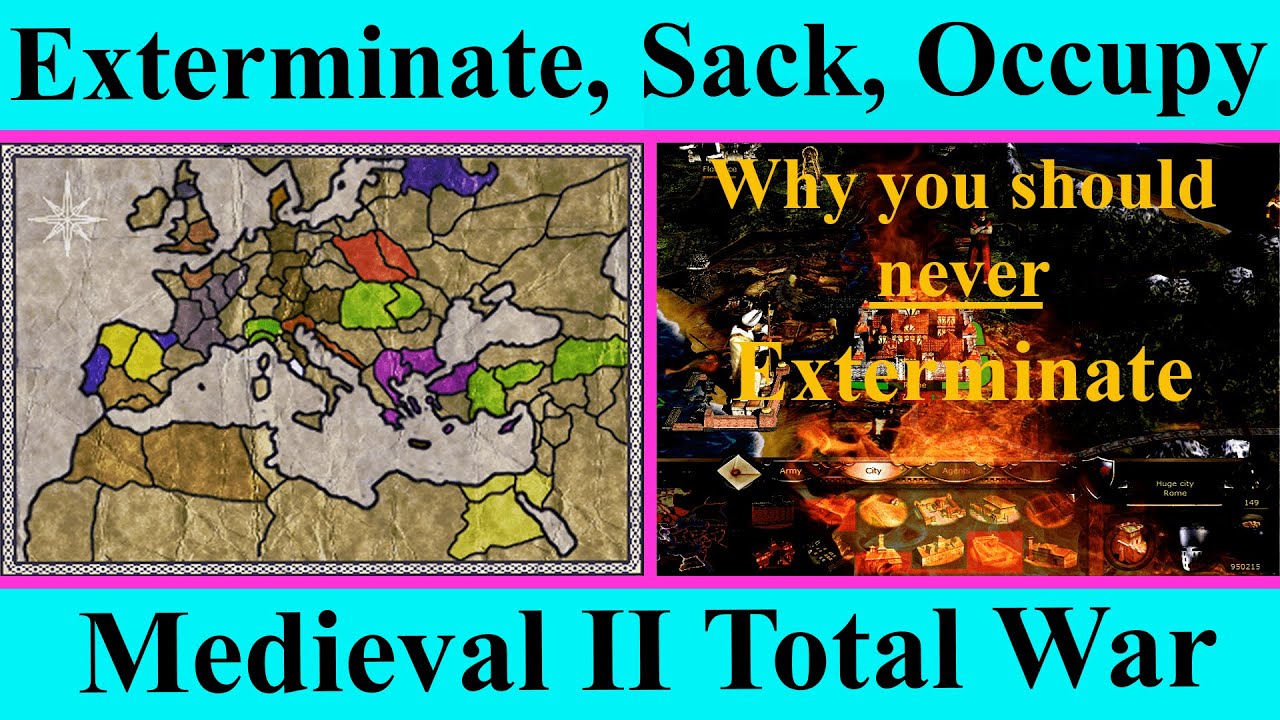 Уничтожать, грабить или оккупировать — почему никогда не следует уничтожать города в Medieval II ...