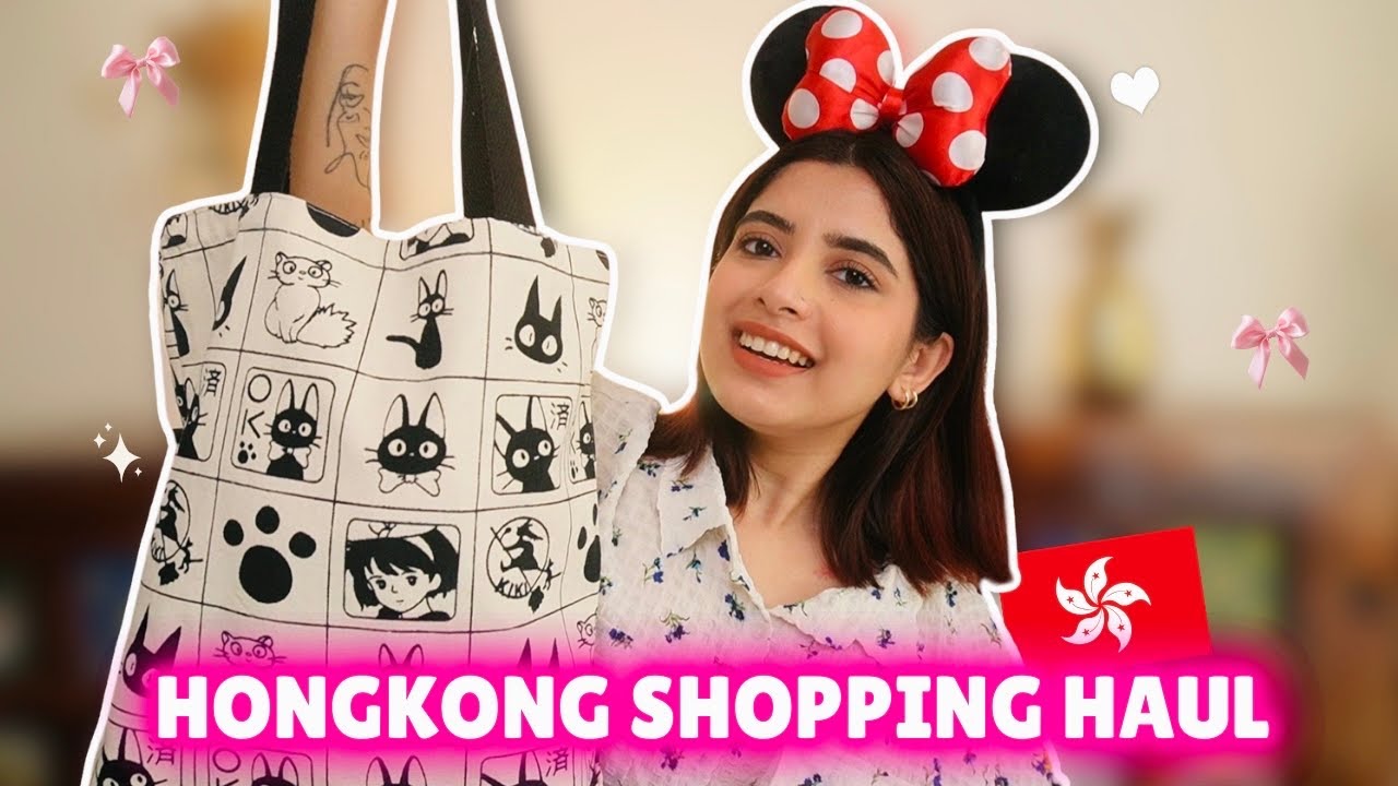 Everything I bought in HK | Hong Kong Shopping Haul🇭🇰🛍️ | Anindita Chakravarty