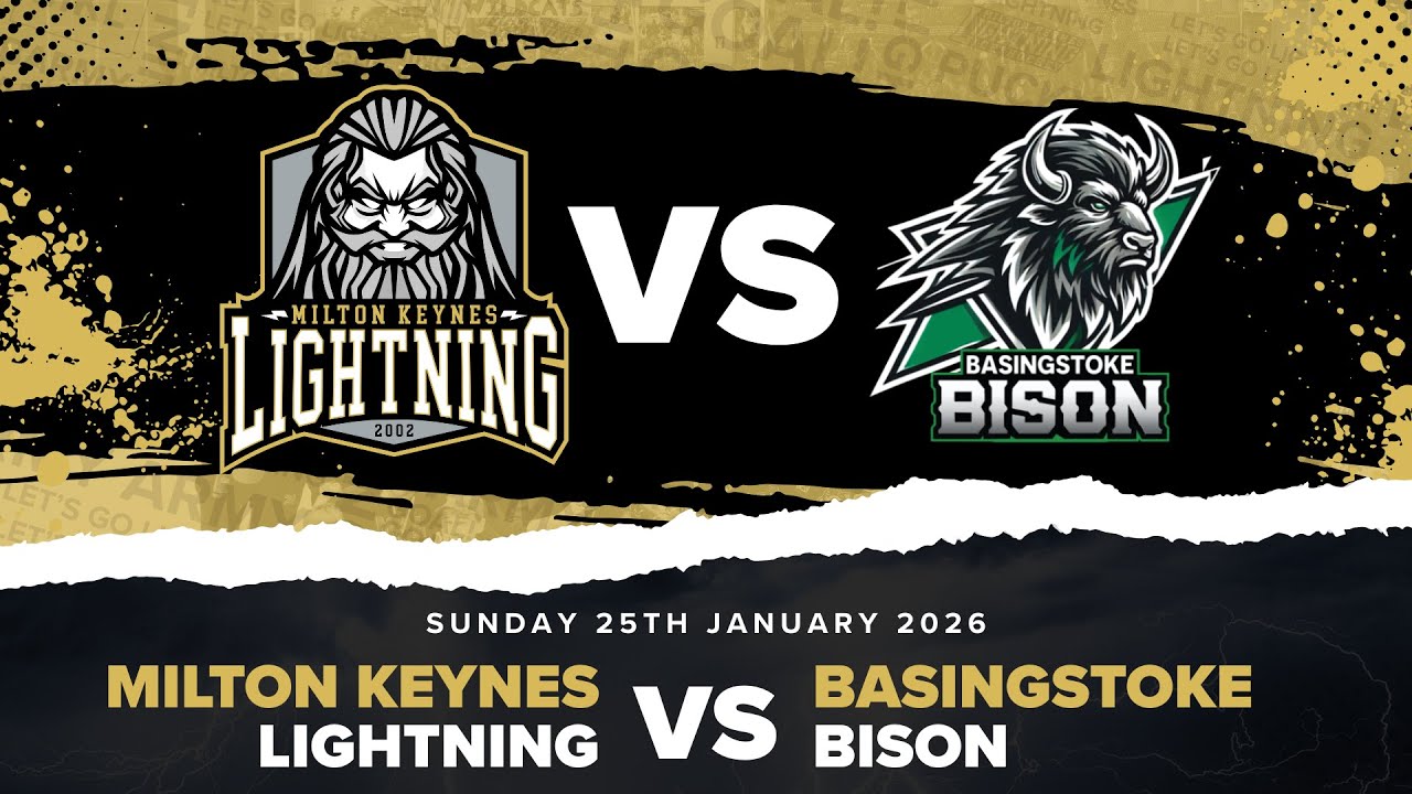 MK Lightning vs Basingstoke Bison – 25th January 2026 – Highlights