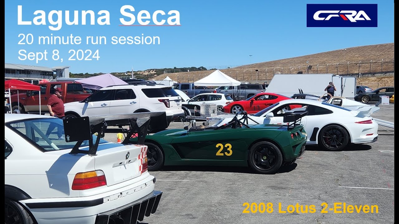 HPDE at Laguna Seca in Lotus 2-Eleven!