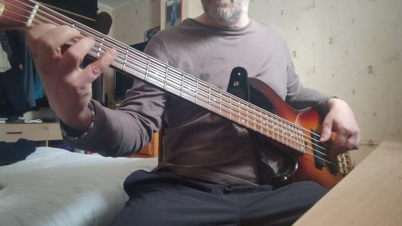 bass cover Phil Collins Another Day in Paradise