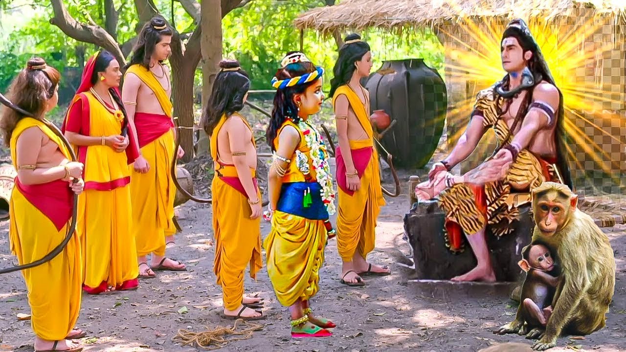 महादेव जी क्यों आए लव कुश से मिलने ? Shrimad Ramayan || श्रीमद रामायण || 