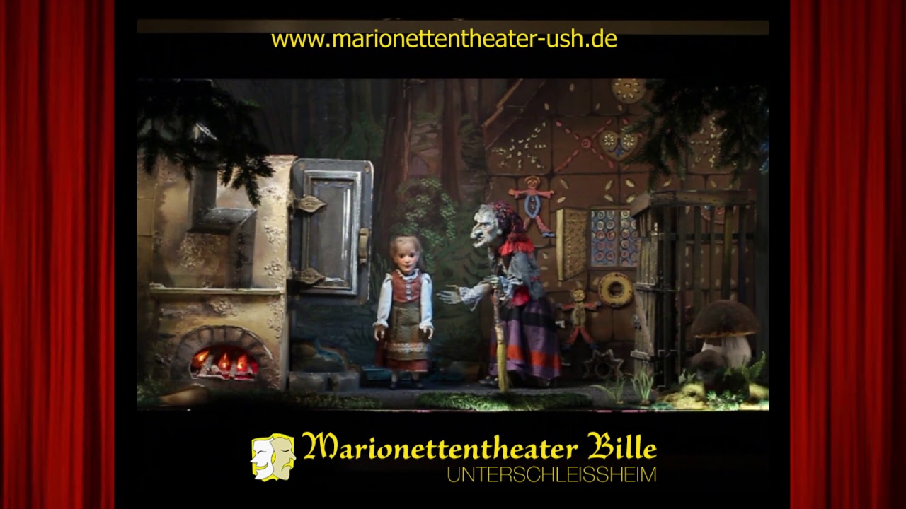 Henzel und Gretel 2010, Archivvideo Marionettentheater Bille fürs Festival Münchner Dionysien 2020