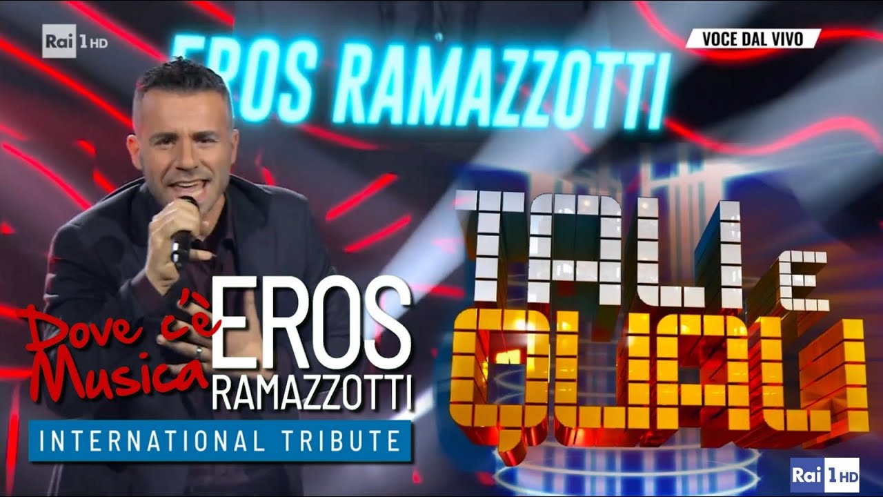 GERO CARLINO Eros Ramazzotti Tribute a TALI E QUALI 2023
