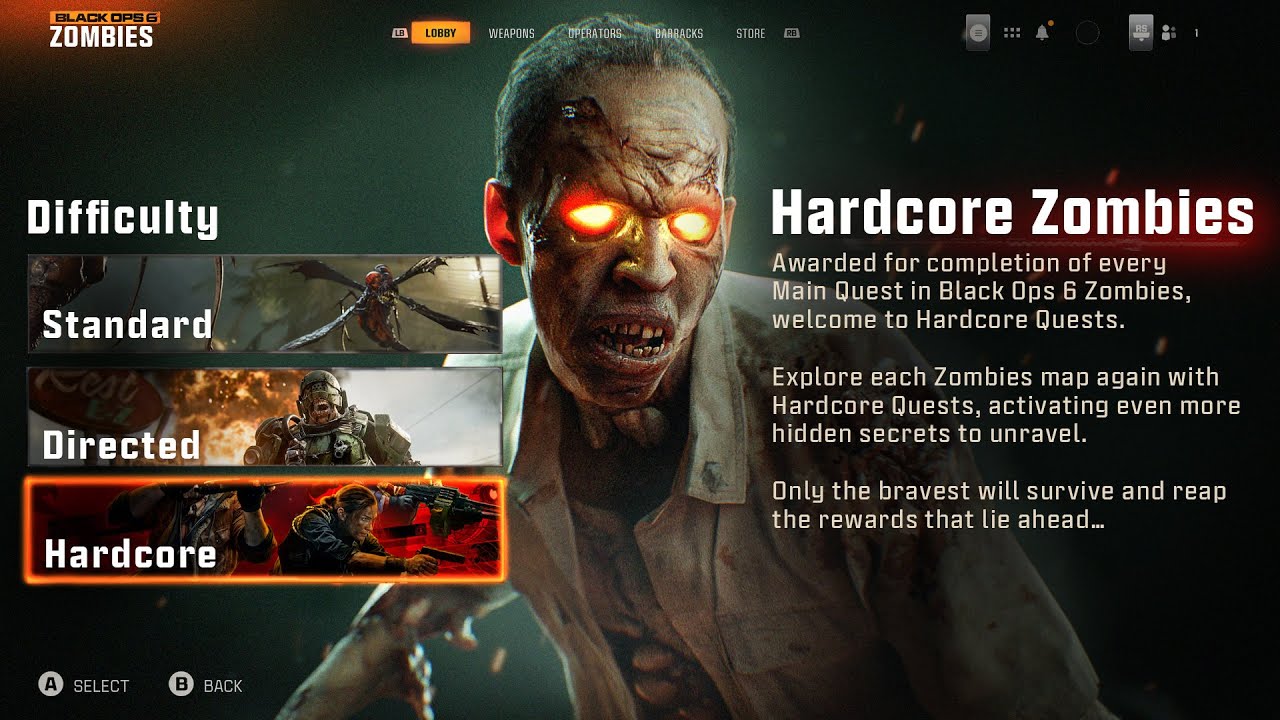 BLACK OPS 6 ZOMBIES 