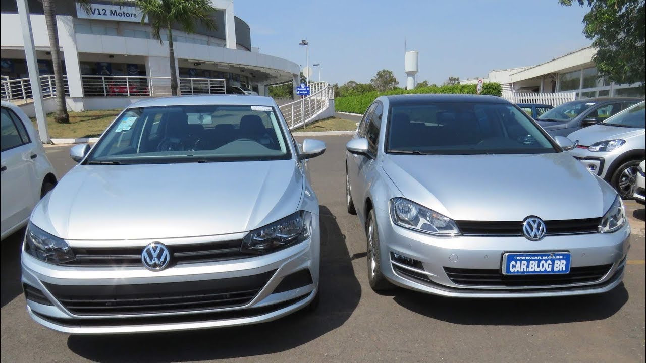 VW Polo 2018 x Golf: comparativo & impressões ao dirigir - www.car.blog.br