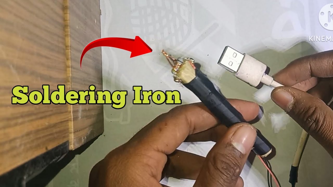 How to make USD Soldering iron! Just Add 1 Resistor, Lasts a Lifetime