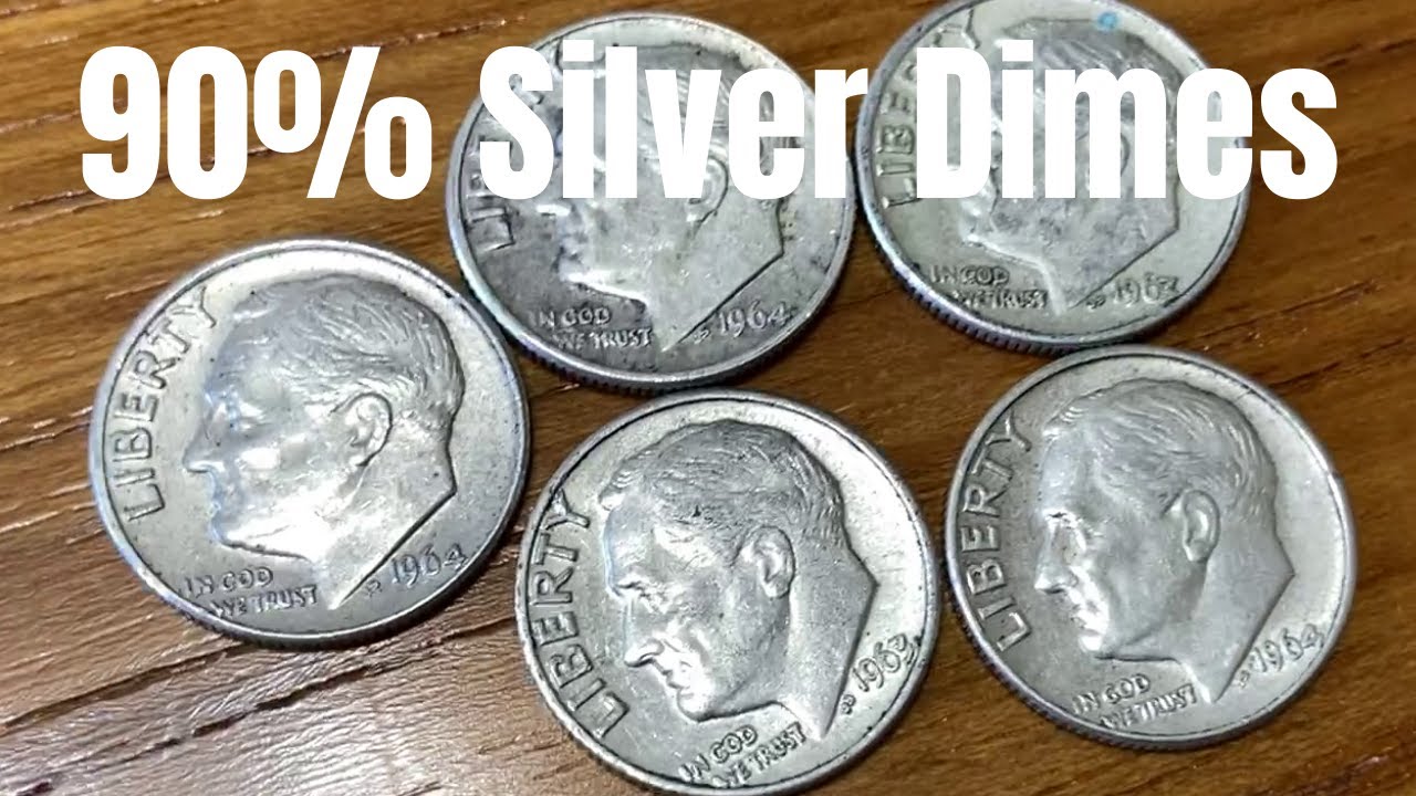 90% Silver Roosevelt Dimes