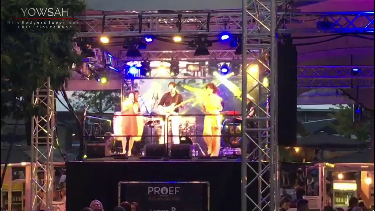 Yowsah - Nile Rodgers Experience - Chic Tribute (NL) @ Proef | cell phone compilation no 4