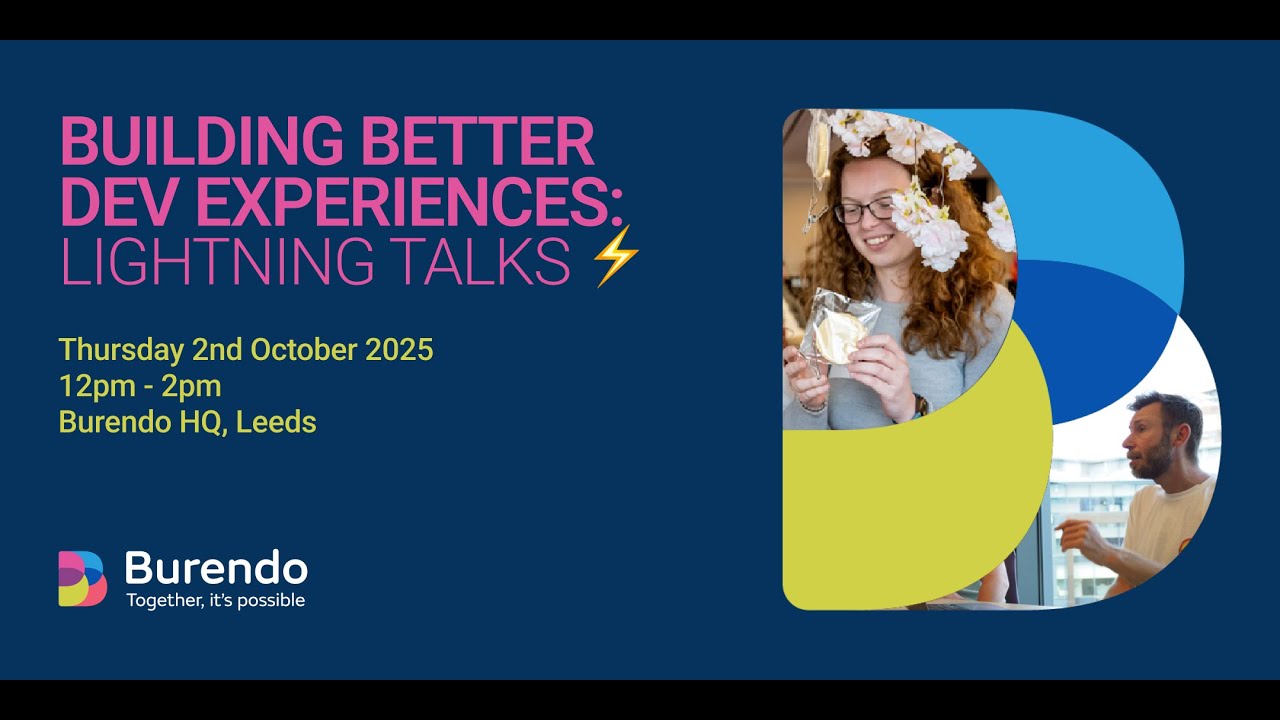 Building a better developer experience: Lightning talks