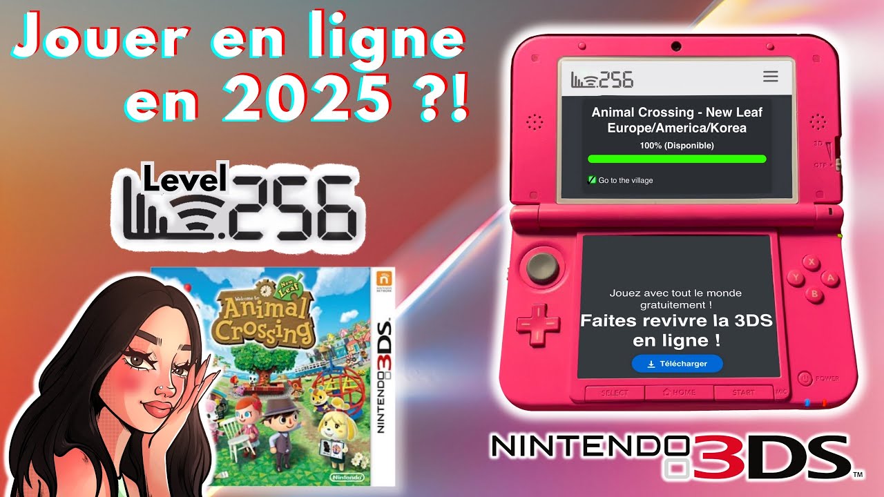 Jouer en ligne sur la Nintendo 3Ds en 2025?! 😱😍(Level256Network / Hack / Pluging)