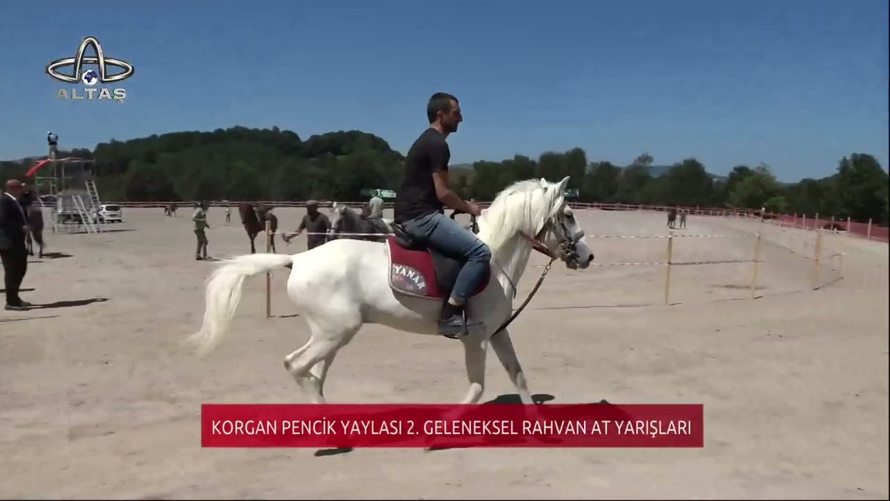 Korgan Pencik Yaylası 2. Geleneksel Rahvan At Yarışları