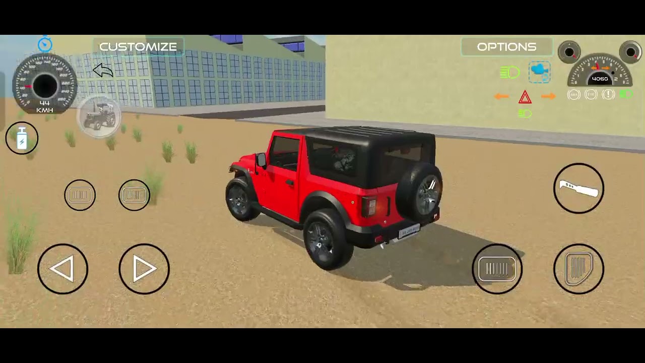 Thar off roding #thar #offroad #tharcargame 