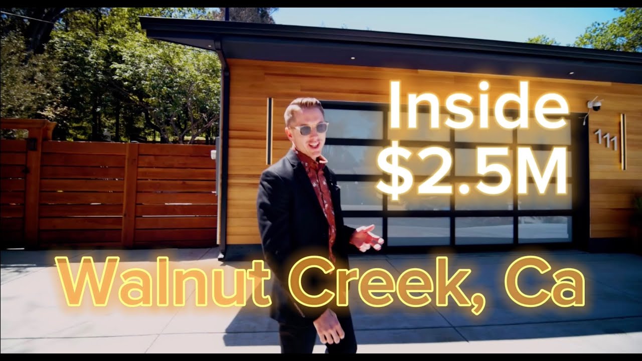 Inside a $2.5M Modern Home in Walnut Creek, Ca!