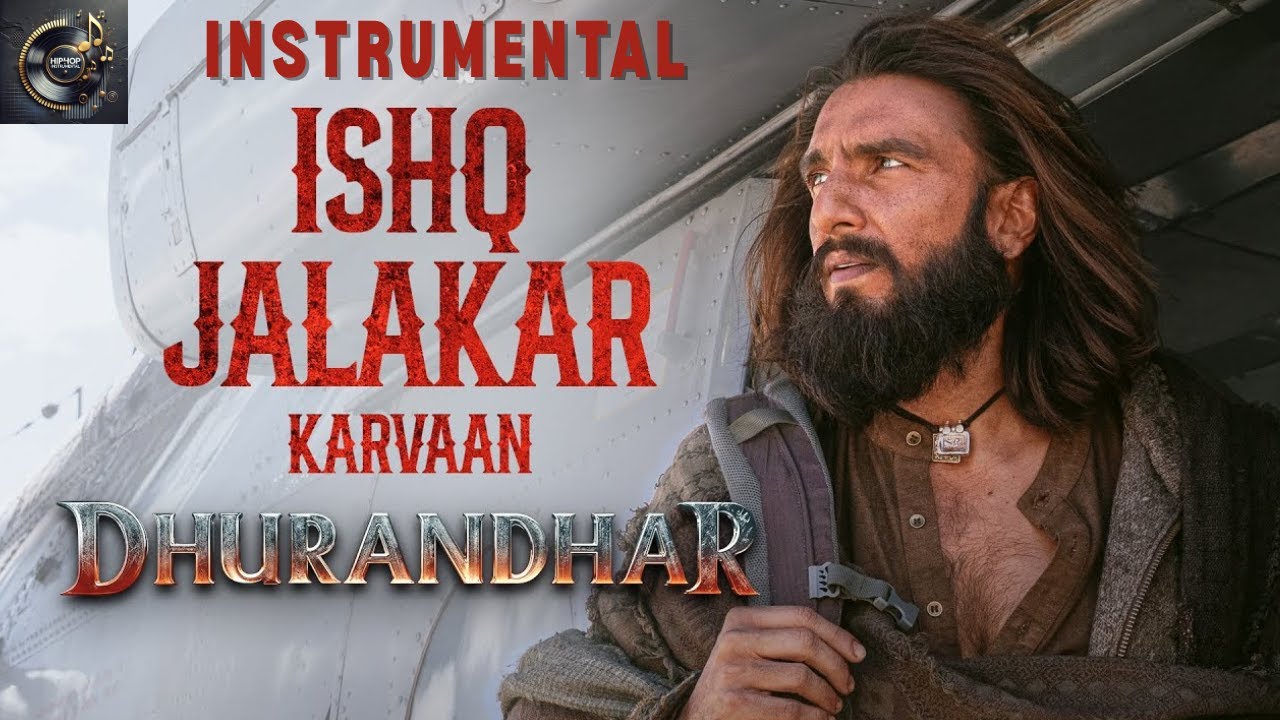ISHQ JALAKAR INSTRUMENTAL ( BEAT ONLY ) DHURANDHAR | RANVEER SINGH