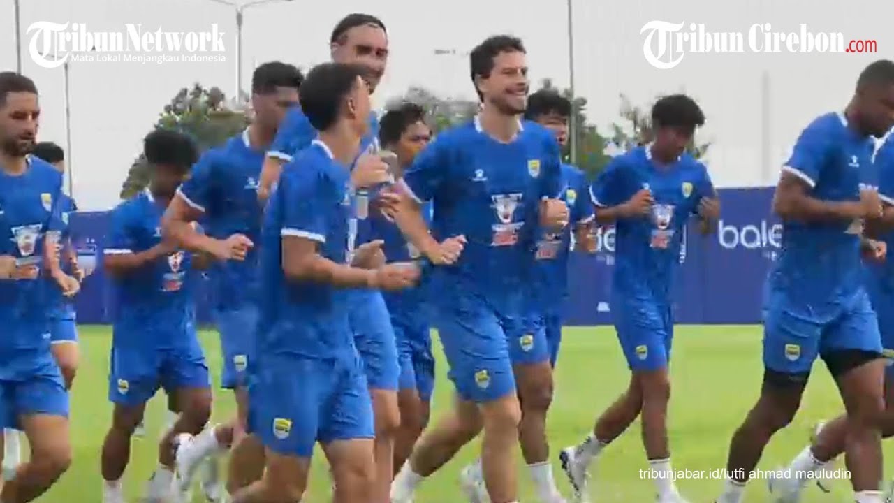 Kondisi Terkini Beckham dan Marc Klok yang Absen dalam Sesi Latihan Persib Bandung